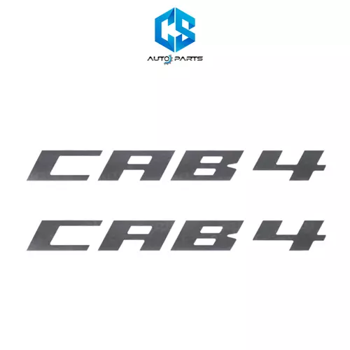 สติ๊กเกอร์ CAB4 (สีเทาอ่อน) - ISUZU D-MAX ALL NEW ปี20-24 (ติดข้างประตู)