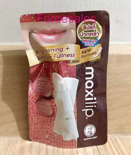 Mentholatum Maxilip  เมนโทลาทั่ม แม็กซี่ลิป คาเวียร์ พลัส ไฮยาลูโรนิค แอซิด 3.8 กรัม