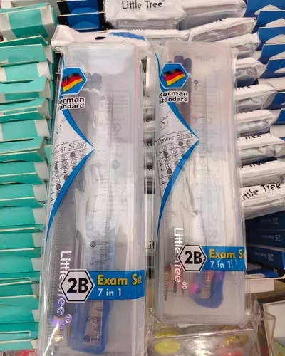 ชุดเครื่องเขียนเข้าห้องสอบ Little Tree 2B Exam Set (7 in 1)