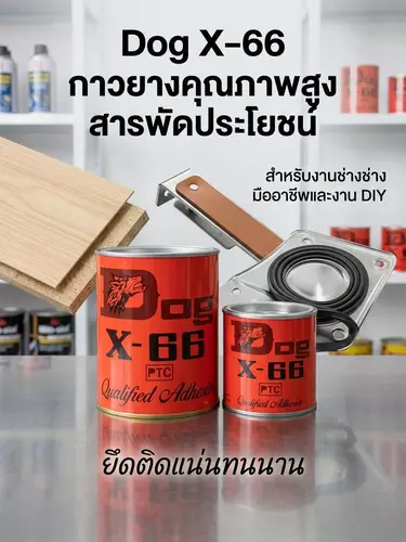 กาวยาง อเนกประสงค์ DOG X-66