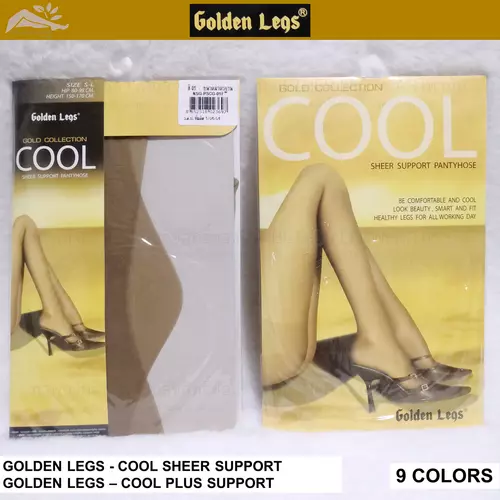 ถุงน่องเชียร์ซัพพอร์ท โกลเด้นเลคส์ คูลซัพพอร์ท - Golden Legs cool sheer support pantyhose (1 ชิ้น)
