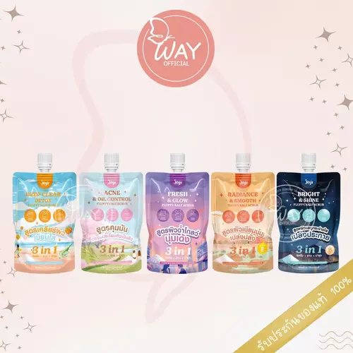 Joji Secret Young Fluffy Salt Scrub 350g โจจิ ซีเคร็ท ยัง ฟลัฟฟี่ ซอลต์ สครับ 350g