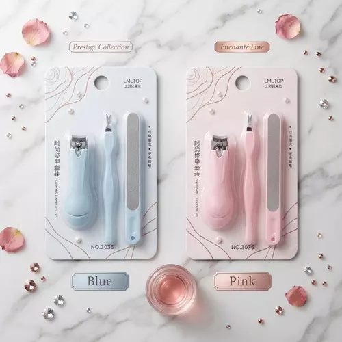 อุปกรณ์ตัดแต่งเล็บ 3in1 สุดคุ้ม ✂️ (กรรไกรตัดเล็บ + ที่ตัดหนัง + ตะไบเล็บ) 🌸 ไอเท็มเด็ดเพื่อเล็บสวยเป๊ะ ปลายเล็บเนียนเรียบ! ✨(คละสี)