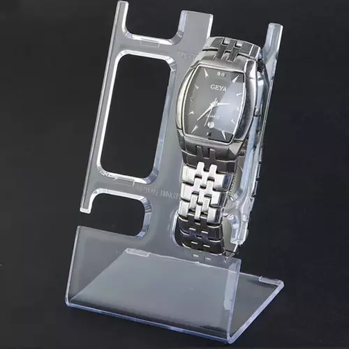 ￼โชว์นาฬิกาคู่พลาสติก|ขนาด7x11cm|พร้อมส่ง