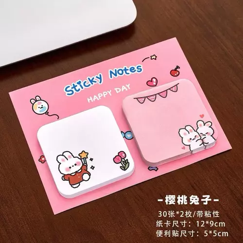 Sticky Notes กระดาษโน๊ตแบบสี่เหลี่ยม