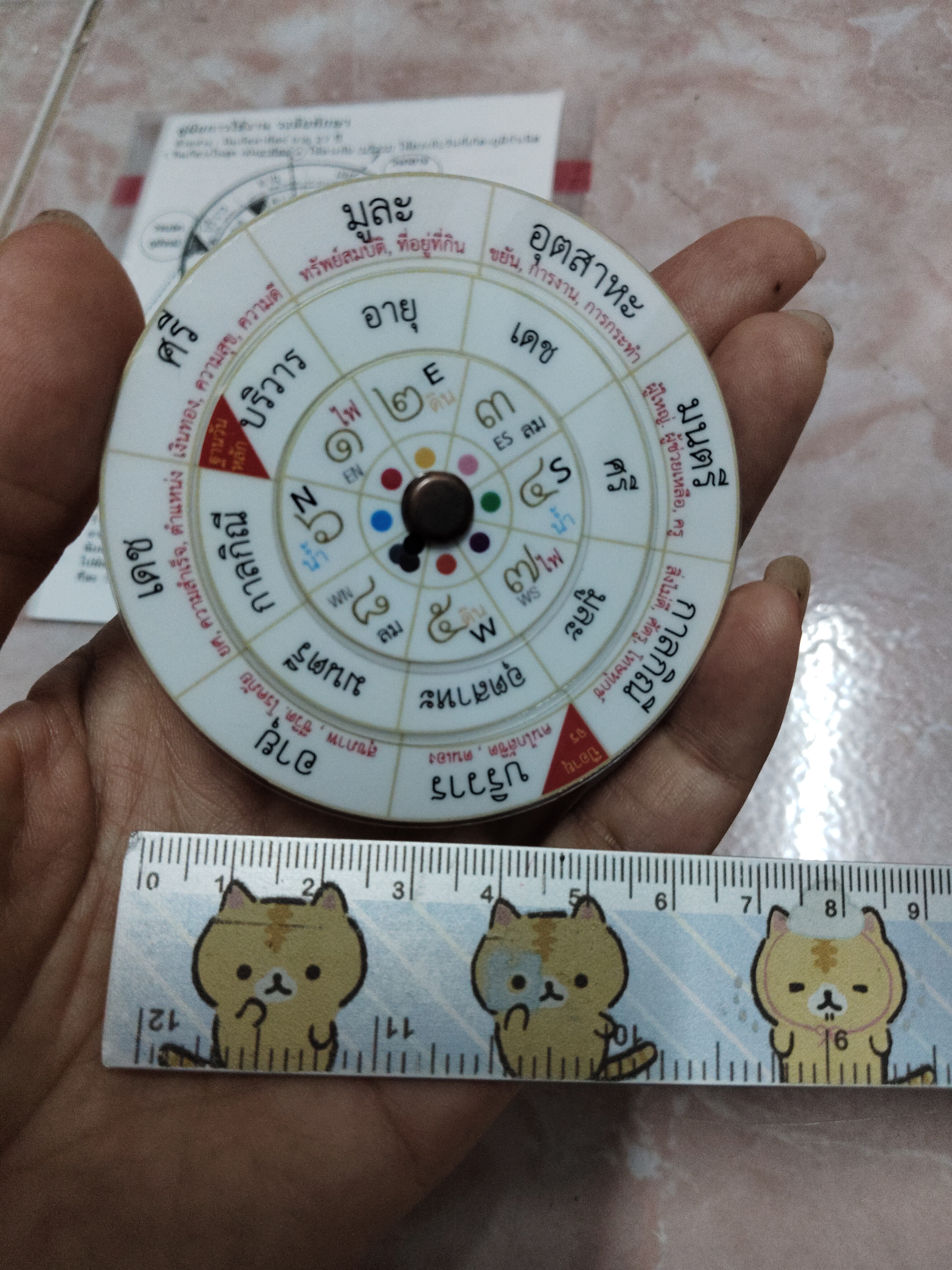 ทักษาสำเร็จรูป 7cm (ไม่ต้องเขียนเอง พกพาสะดวก)