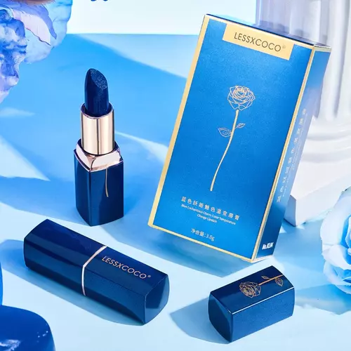 LESSXCOCO COLOR CHANGING LIPSTICK  ลิปเปลี่ยนสีตามอุณหภูมิ (ไม่มีกลอส)