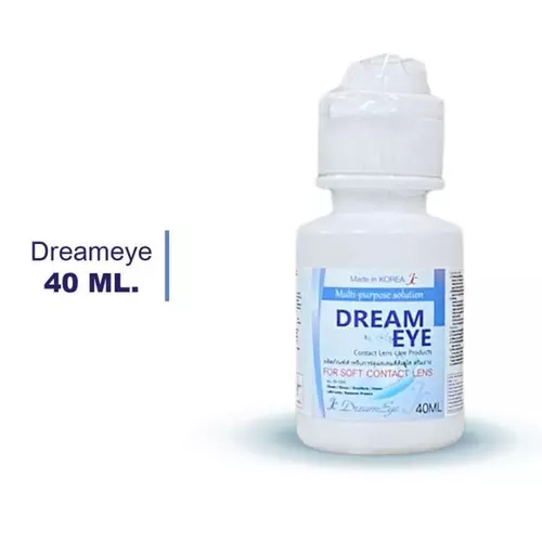 💓 Dream eye แท้💯น้ำยาคอนแทคเลนส์ แบบ 3 in1 ใช้ ล้าง หยอด แช่ ได้ในขวดเดียว
