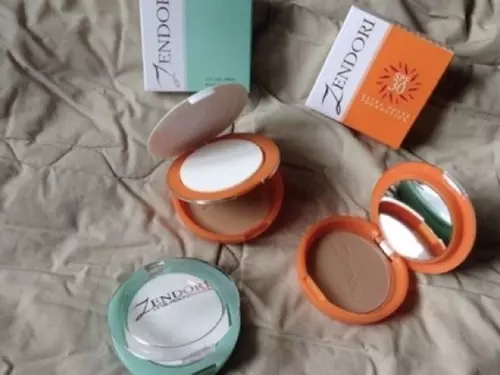 Zendori UV Oil Free Foundation SPF12 เซนโดริ แป้ง ผสมรองพื้น SPF12