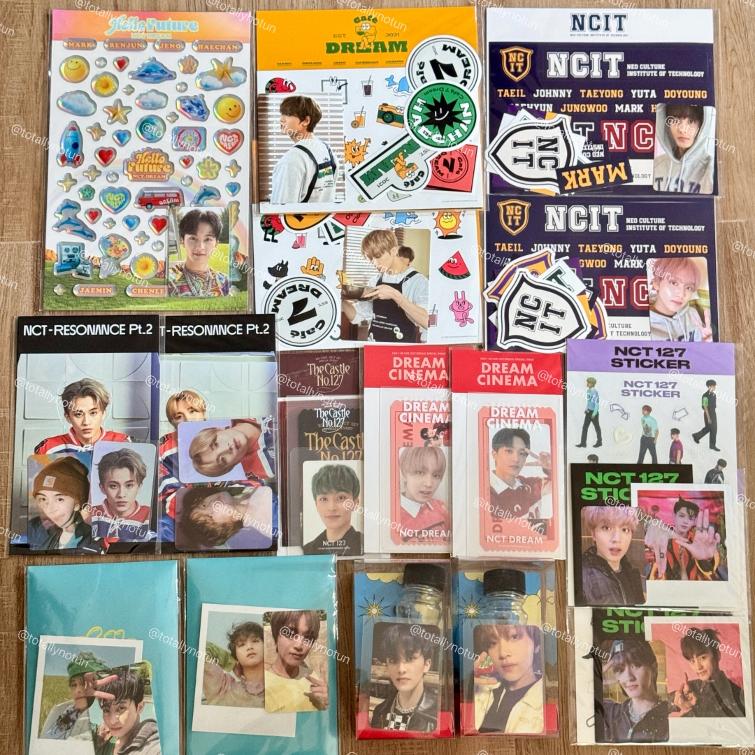 พร้อมส่ง ของสะสม NCT : มาร์ค แฮชาน