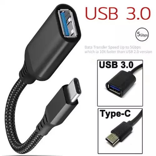 OTG Type C เป็น USB3.0 ทำ Smart phone ให้สามารถเชื่อมต่อกับอุปกรณ์ต่างๆ ไวมาก