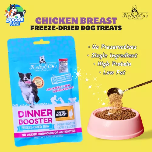 Kelly & Co's Meal Booster (Chicken Breast) ผงโรยอาหารสุนัข อกไก่ ฟรีซดราย Grain-Free 50 g
