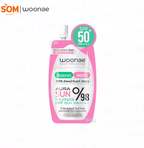 Woonae Aura Sun Yung SPF50+PA++++ วูเน่ ออร่า ซันยัง 10g.