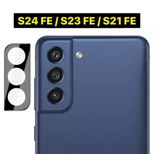 ฟิล์มกระจกติดเลนส์กล้อง  Samsung Galaxy S24 FE  5G /S23 FE 5G / S21 FE 5G ฟิล์มกระจกนิรภัยป้องกันกล้อง