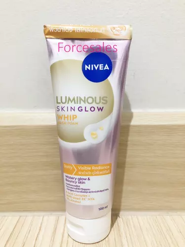 Nivea Luminous 630 นีเวีย ลูมินัส 630 วอช โฟม สกิน โกลว์ วิป 100 มล.