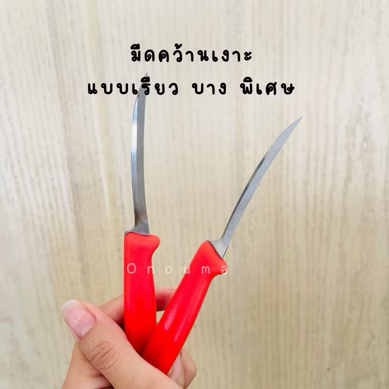 มีดคว้านเงาะ มีดคว้านผลไม้ แบบเรียว