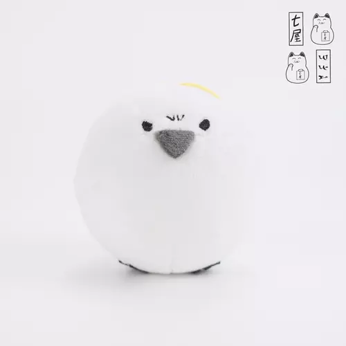 พวงกุญแจ ตุ๊กตา นกอ้วน 🐦 Shimaenaga Bird・SK JAPAN ~ Round 1 Exclusive・Angry Face Mascot ~ Keychain