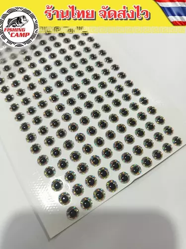 ตาเหยื่อปลอม 3D ลูกตากลม ตาดำรูปไข่ สําหรับตกปลา DIY 100 ชิ้น