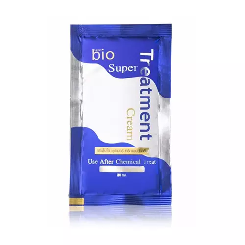 ไบโอทรีทเม้นท์ ซองน้ำเงิน GREEN BIO SUPER TREATMENT CREAM
