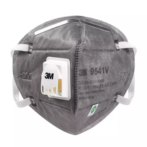 หน้ากาก3Mคาร์บอน รุ่ง9541V+ แมสค์สามแอ็มกันฝุ่นPM2.5 ฝุ่นละอองเกรดKN95 3เอ็มแบบใช้แล้วทิ้ง