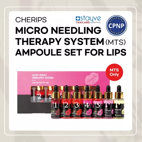 STAYVE Cherips Ampoule for Cheek and Lip ลิปบำรุงปาก 5 เฉดสี (แบ่งขาย 1 ขวด 30 ml) *ของแท้ มี อย ไทย นำเข้าจากเกาหลี**