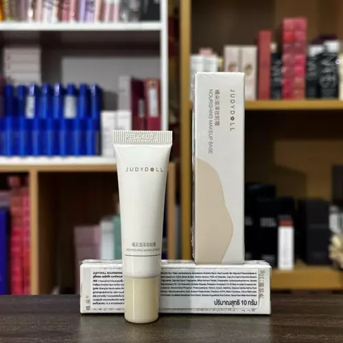 [ สินค้าของแท้ ฉลากไทย ] Judydoll Nourishing Makeup Base ( เบสส้ม ) 10g