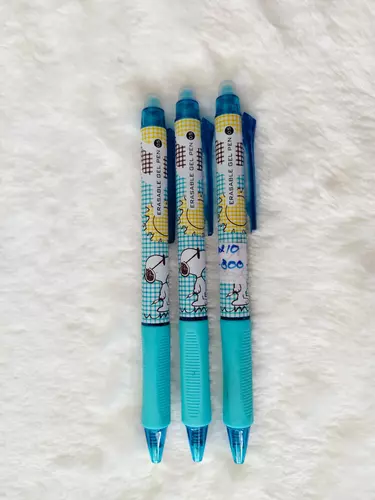 ปากกาเจลลบได้ลาย Snoopy Erasable Gel Pen ขนาด 0.5 mm