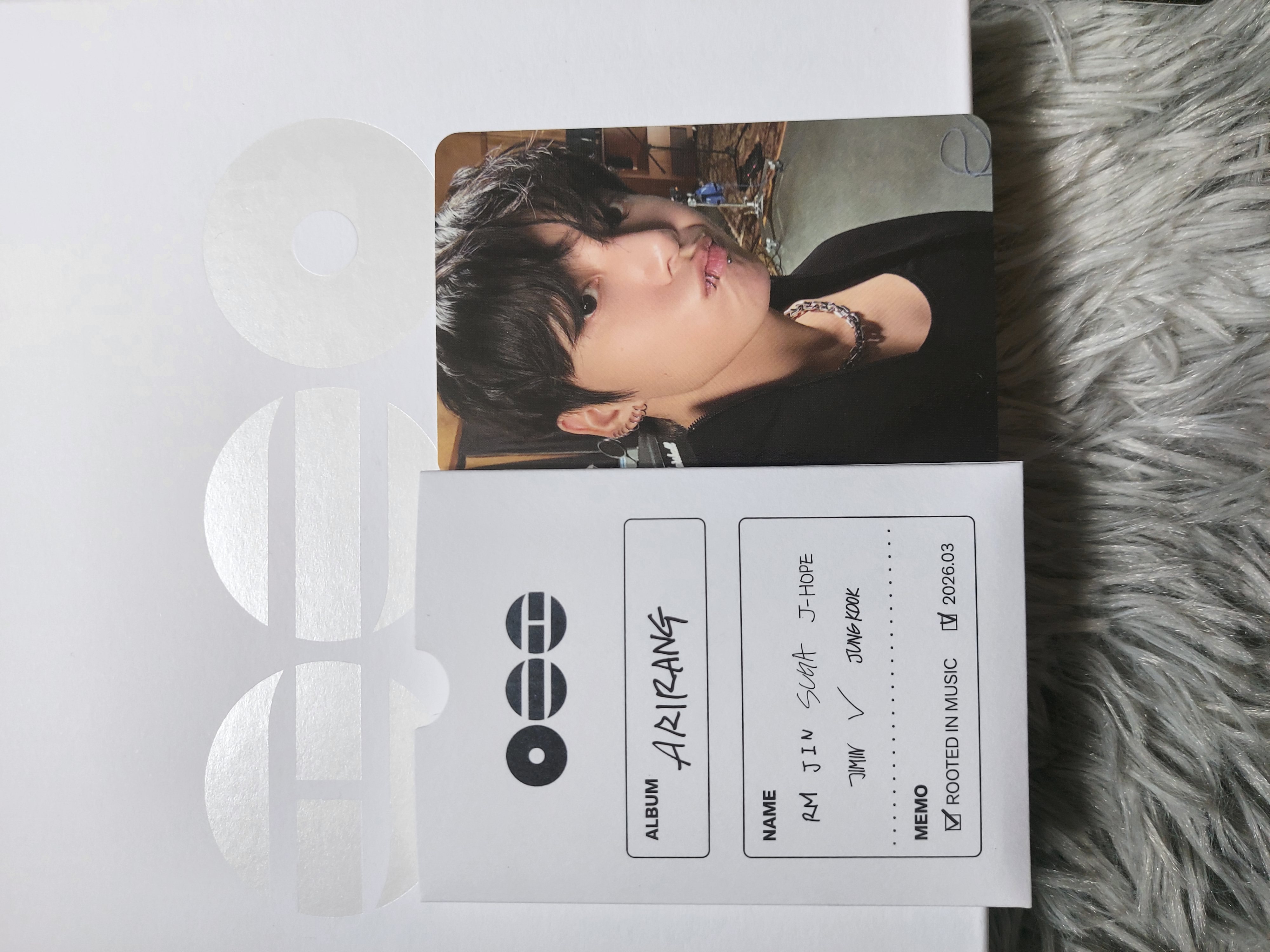 พร้อมส่ง การ์ดBTS อัลบั้มArirang