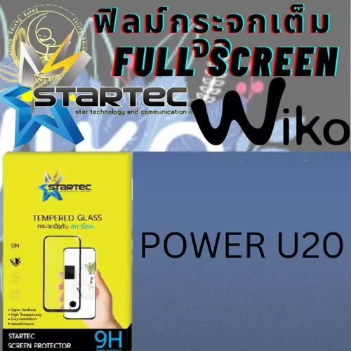 STARTEC Full Screen สตาร์เทค กระจกเต็มหน้าจอ Wiko วีโก รุ่น Power U20