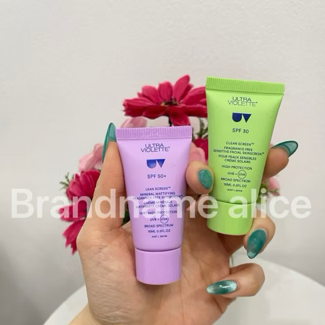 แท้💯ครีมกันแดดสำหรับหน้าULTRA VIOLETTE Queen Screen LuminisingSkinscreen SPF50+ 7g