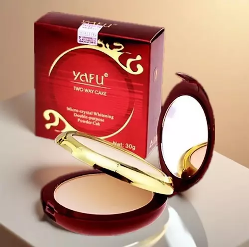 แป้งพัฟในตำนาน! YAFU No.988 (ตลับแดง) 2 ชั้น ผสมโสม & ไวท์เทนนิ่ง 🍎✨