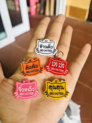 ป้ายชื่อสัตว์เลี้ยง แบบคลาสสิค