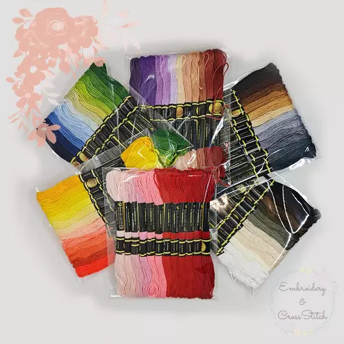 ไหมจัดชุดสีทูโทน Two Tone Color