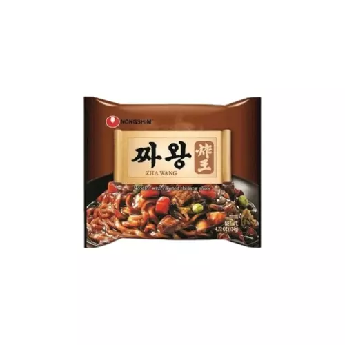 [ซองเดียว] Nongshim ZHA WANG จา วัง (บะหมี่กึ่งสำเร็จรูปรสซอสถั่วดำ) (22055473574)