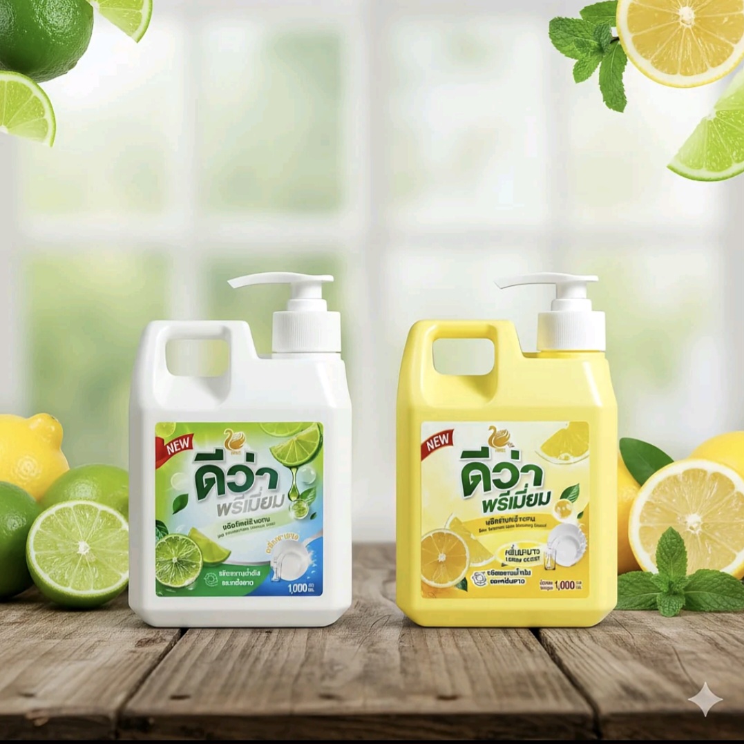โปร 1 แถม 1 น้ำยาล้างจาน ดีว่า พรีเมี่ยม 2,000 ml.