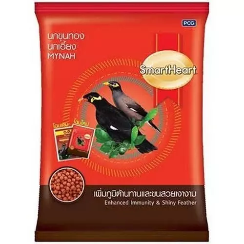 Smartheart Mynah อาหารนกเอี้ยง นกขุนทอง ขนาด 1กก.