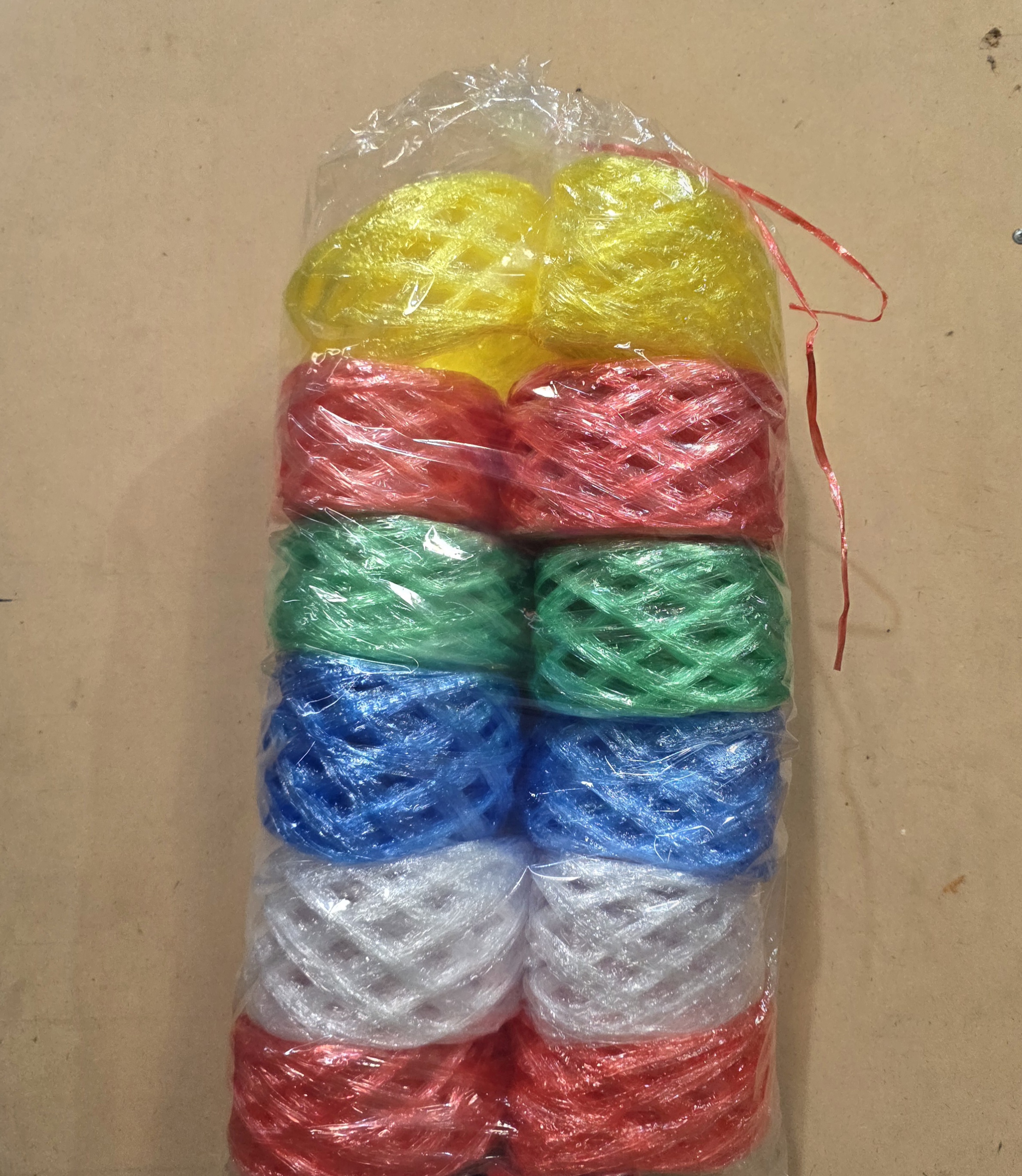 เชือกฟางฟูแบบเบา 1 แพ็ค (12 ชิ้น)