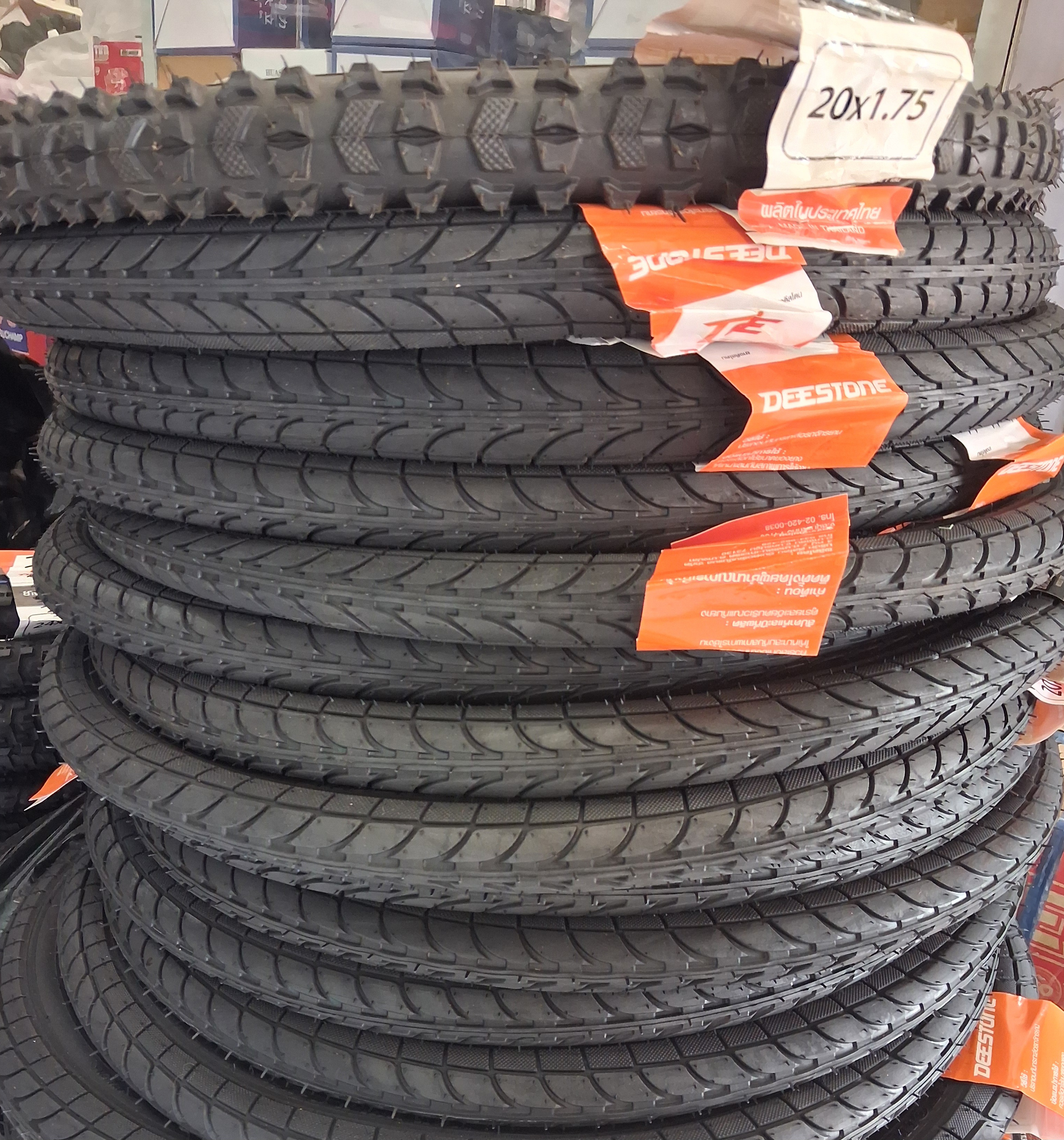 DEESTONE ยางนอกและยางใน จักรยาน ขนาด 20×1.75 คุณภาพดี ผลิตในไทย