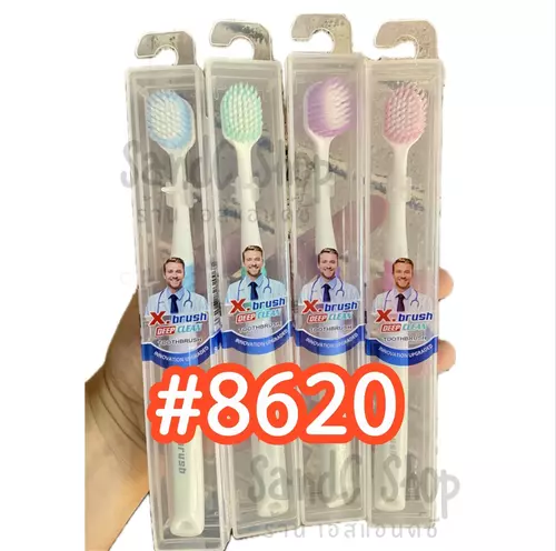 แปรงสีฟัน X-brush แปรงผู้ใหญ่ X8620 ใช้ได้ทั้งหญิงและชาย American super soft ขนนุ่ม คุณภาพดี