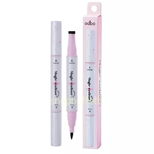 โอดีบีโอ เมจิก อายไลเนอร์ แสตมป์ แอนด์ ไวป์ odbo Magic Eyeliner Stamp & Swipe #OD3015
