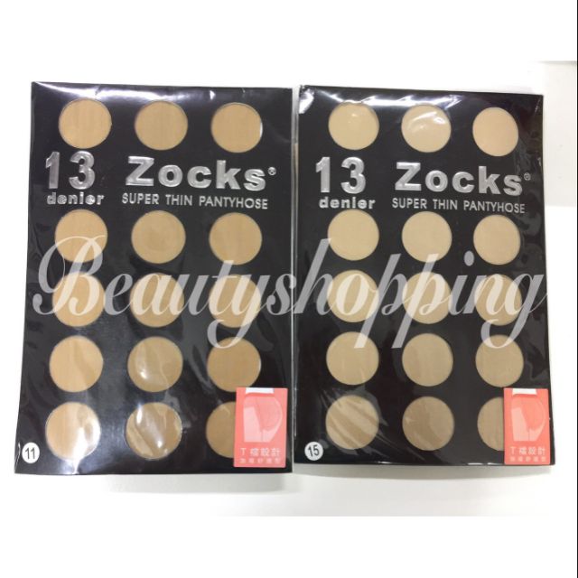 ถุงน่องZocks ถุงน่องหญิงแย้ 13D