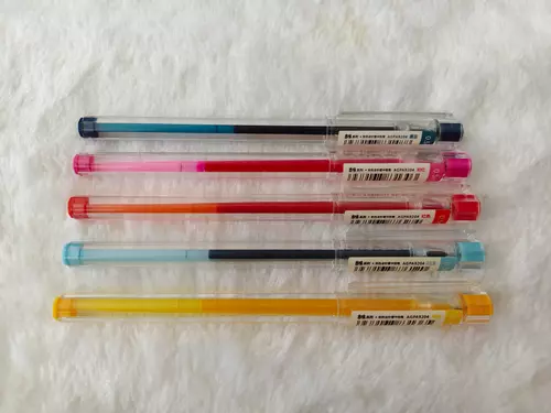 ปากกาเจลสี M&G ขนาดหัวเข็ม 0.5 mm เซ็ต 5 แท่ง