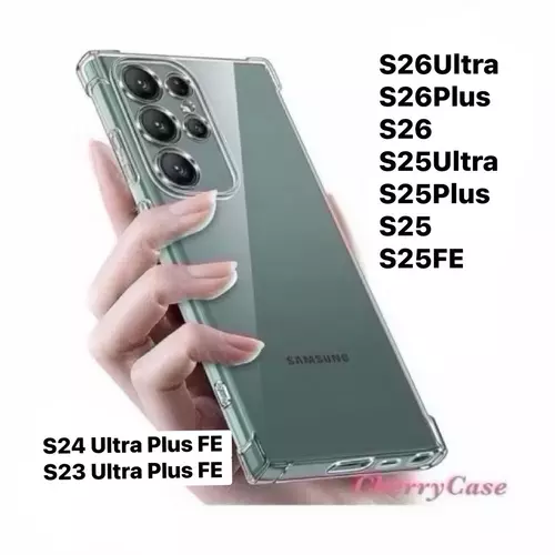 เคสใส Samsung S26 ultra S26 plus S26 FE S25 FE S25 ultra plus S24 ultra plus S24FE S23 ultra S23FE