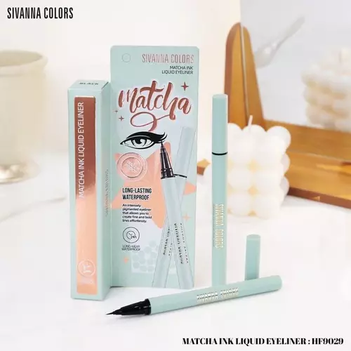Sivanna Colors Matcha Ink Liquid eyeliner long-lasting Waterproof HF9029 ซีเวนน่า คัลเลอร์ มัทฉะ อิงค์ ลิควิด