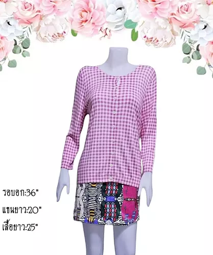 เสื้อไหมพรมมือสอง คาร์ดิแกน/เสื้อคลุมแขนยาวแฟชั่น/สเวตเตอร์ ตำหนิ