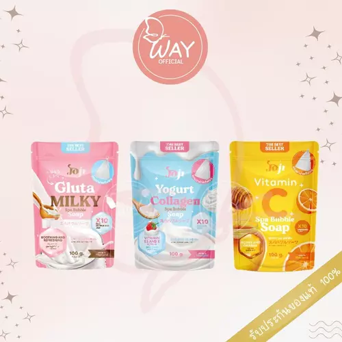 Joji Secret Young Spa Bubble Soap 100g	โจจิ ซีเคร็ท ยัง สปา บับเบิ้ล โซพ 100g