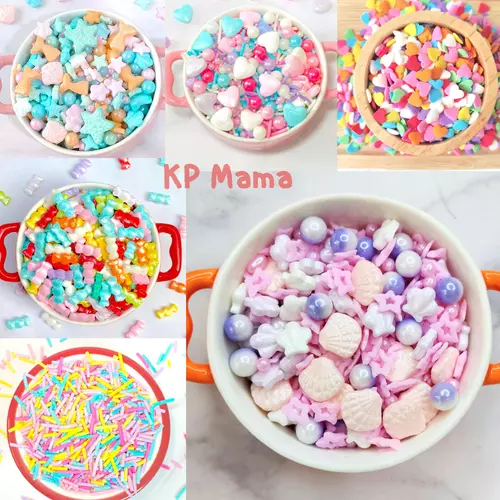 KP Mama น้ำตาล เม็ดมุก Sprinkles 25 กรัม/ถุง แต่งหน้าเค้ก คุกกี้ โดนัท ไอติม เค้กป๊อบ บราวนี่หรืออื่น ๆ