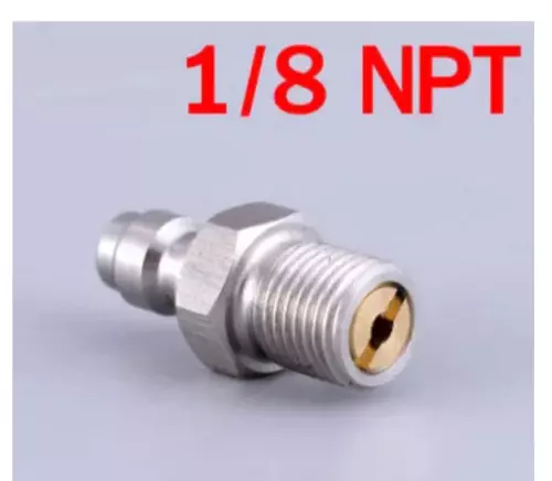 ควิกผู้ เกลียว 1/8 NPT ควิกวันเวย์