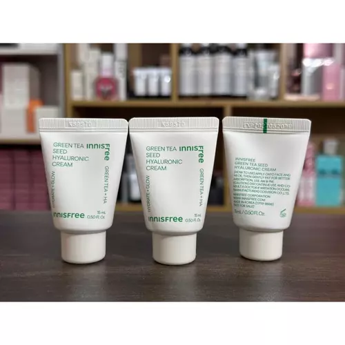 [ ราคา/หลอด ] Innisfree Green Tea Seed Hyaluronic Cream 15ml