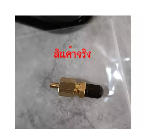 จุ๊บลม สำหรับถังถังไนโตรเจนแรงดัน PT 1/8 เกลียว M5x0.8 ใช้กับปั้มเหลี่ยมยี่ห้อ Mitsubishi และ Hitachi